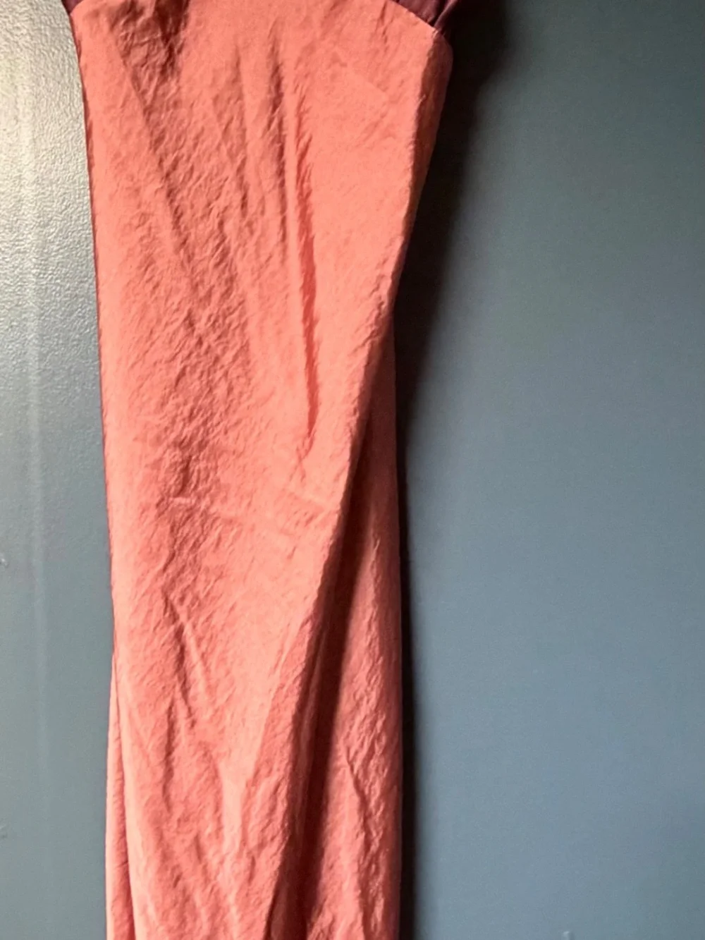 A&F Julia Slip Tie-Back Maxi Dress
